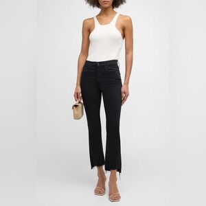 MOTHER The Insider Crop Step Fray